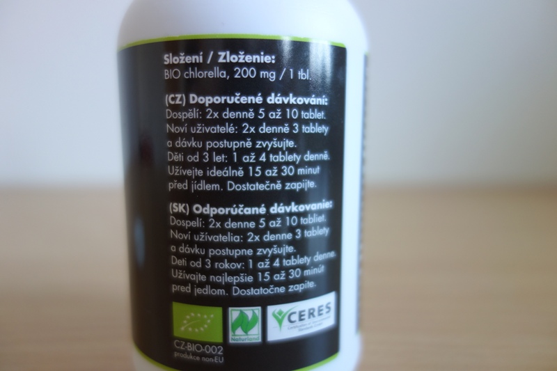 chlorella advance - zloženie a užívanie