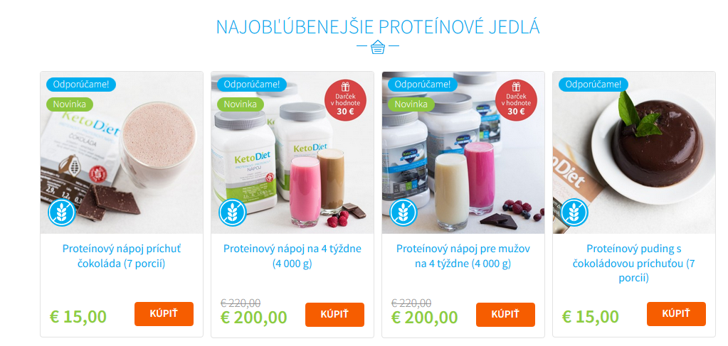 najobľúbenejšie proteínové jedlá ketodiet