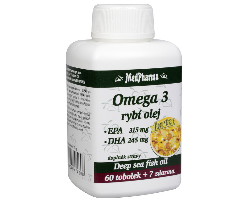 Omega 3 rybí olej tobolky