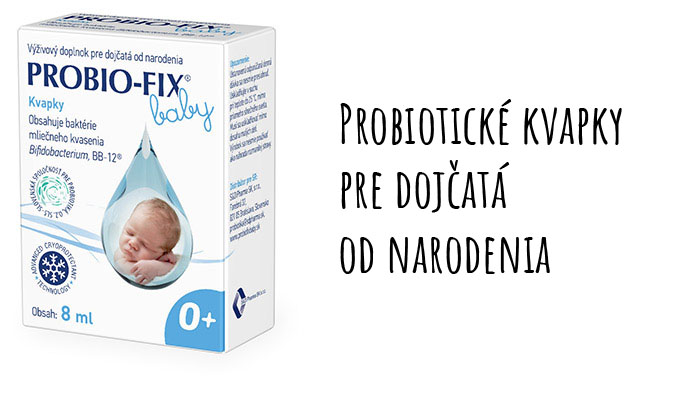 Probiofix baby probiotiká pre novorodencov